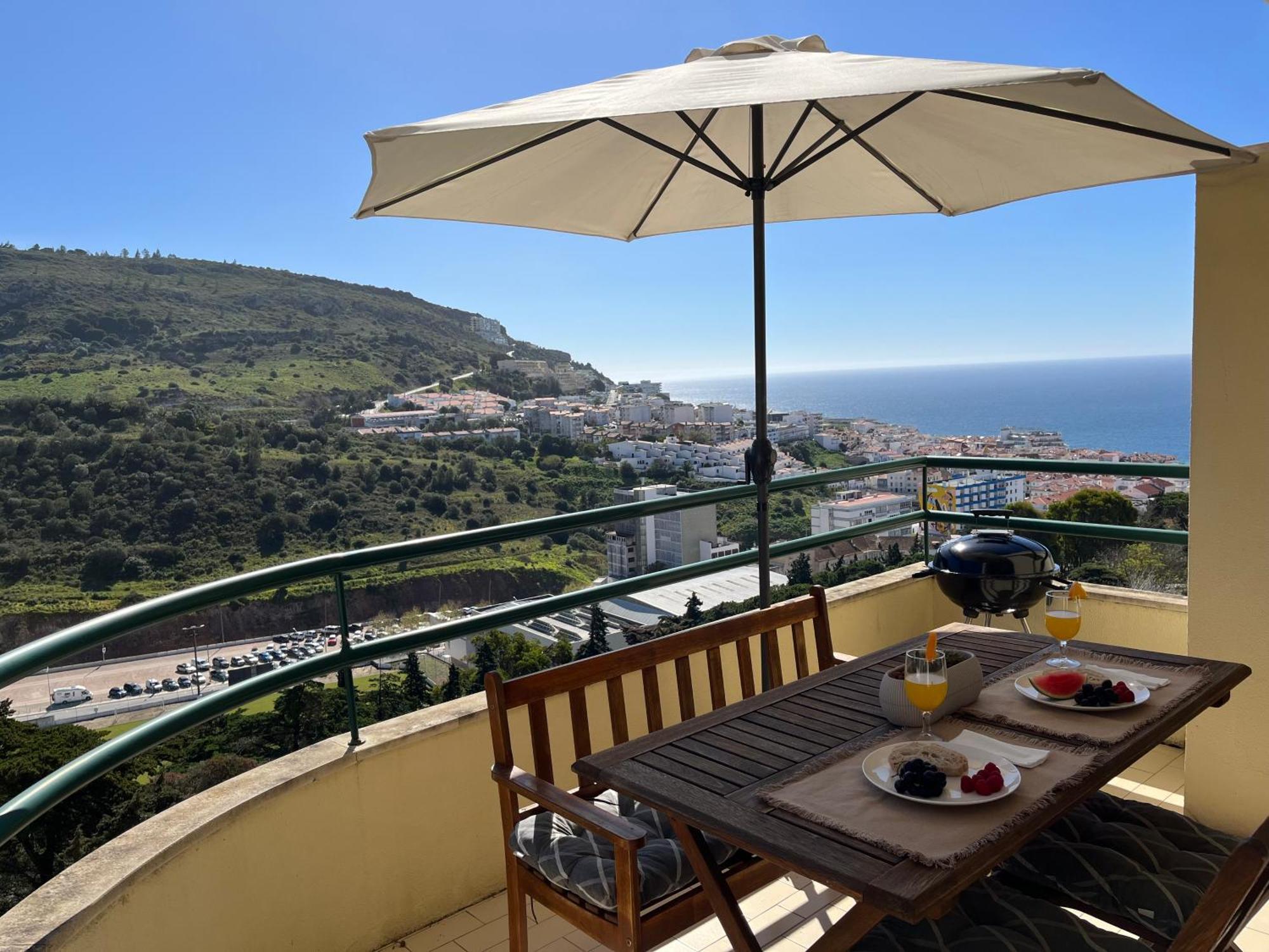 Casa Do Mar - Sea View - Wifi - Barbecue Daire Sesimbra Dış mekan fotoğraf